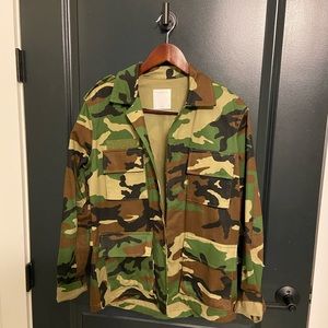 Sandro Camouflage jacket, size small